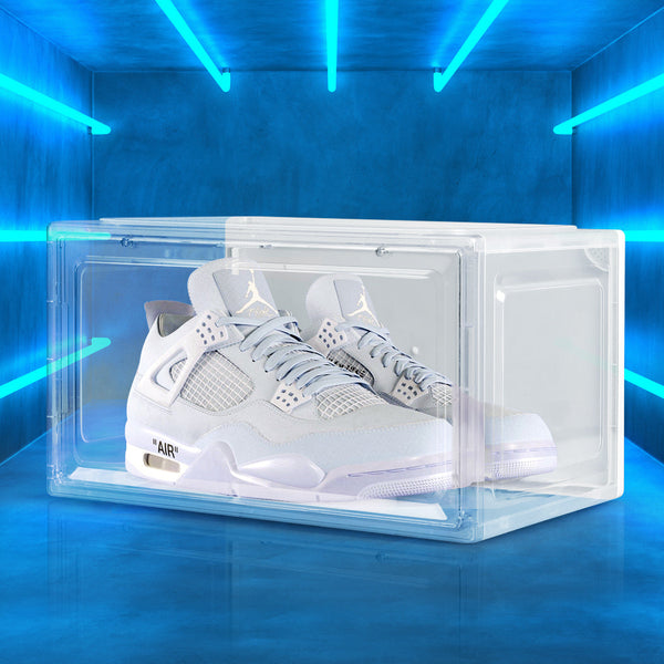 Stacked Shoe Box Acrylic Sneaker Display 1Pc Clear Shoe Organisers