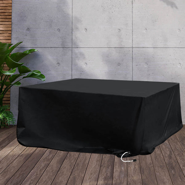 Marlow Outdoor Furniture Cover Garden Black 15Cm Outdoor Furniture Covers