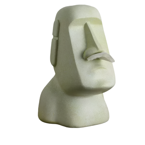 Elosung Light Green Creative Moai Tissue Holder Fun And Unique Decorative Dispenser Tissue Box Covers