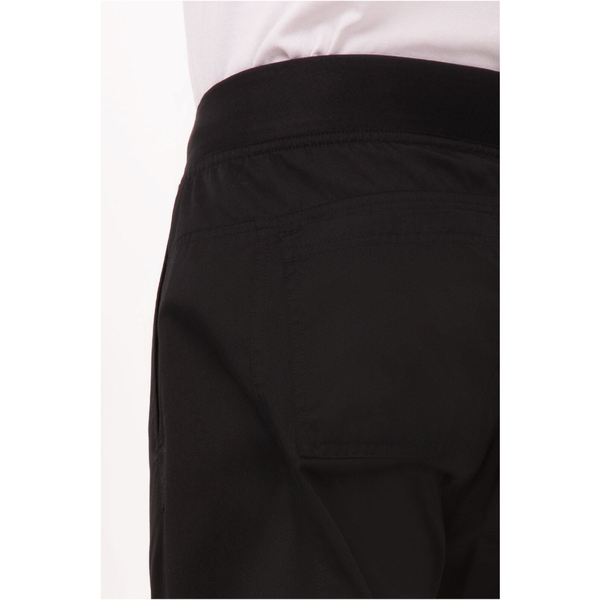Chef Works Lightweight Black Slim Men's Pants By Chef Pants