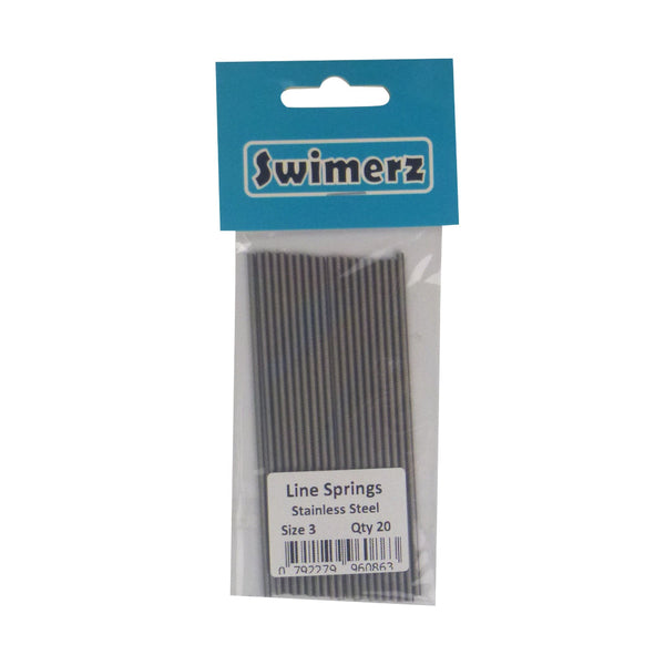Swimerz Stainless Steel Fishing Line Springs Size 3 10Cml 1.6Mmid 2.2Mmod Fishing Lines & Leaders