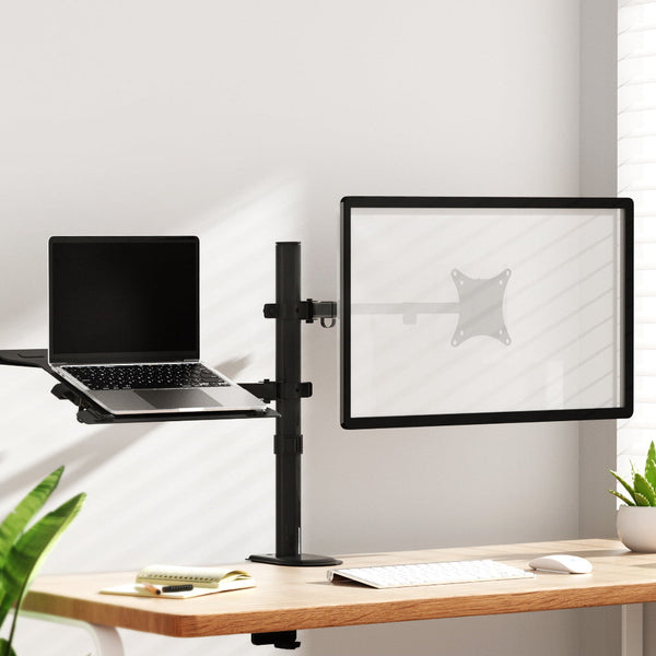 Artiss Monitor Arm Desk Mount Laptop Tray Monitor Mounts & Stands