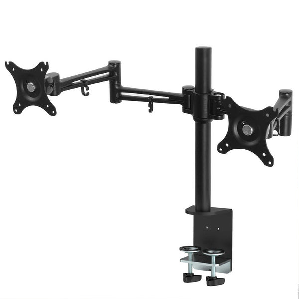 Artiss Monitor Arm Dual Desk Mount Screen Holder Bracket Monitor Mounts & Stands