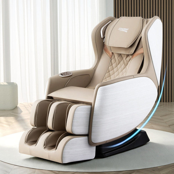 Livemor Massage Chair Electric Recliner Home Massager 3D Olin Electric Massage Chairs