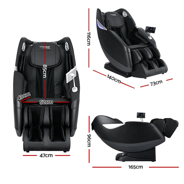 Livemor Massage Chair Electric Recliner 3D Massager Furniture Electric Massage Chairs