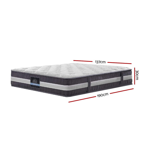 Giselle 30Cm Mattress Pocket Spring Double Mattresses