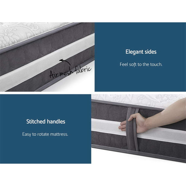 Giselle 30Cm Mattress Pocket Spring King Mattresses