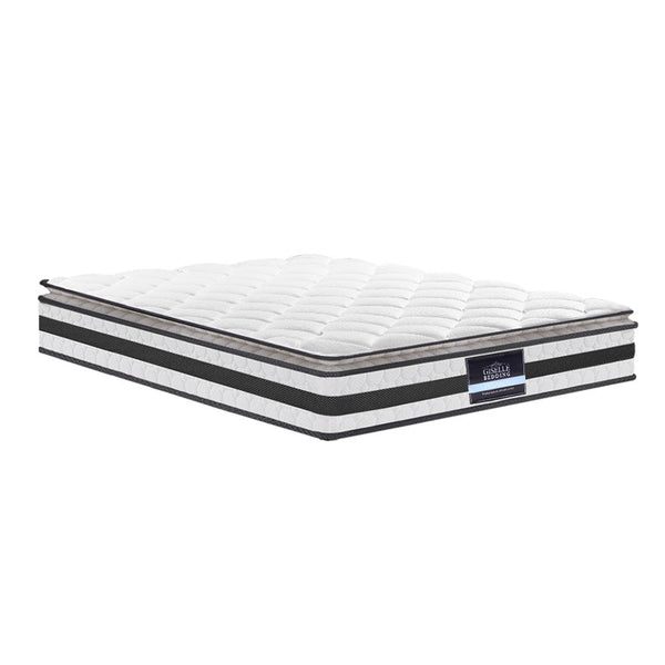 Giselle Bedding 21Cm Mattress Pillow Top King Mattresses