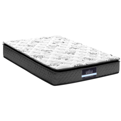 Giselle Bedding 24Cm Mattress Pillow Top King Single Mattresses