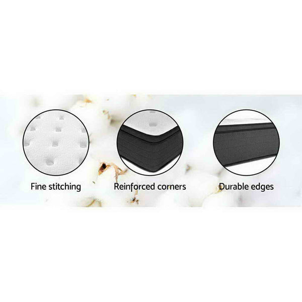 Giselle Bedding 34Cm Mattress Euro Top King Mattresses