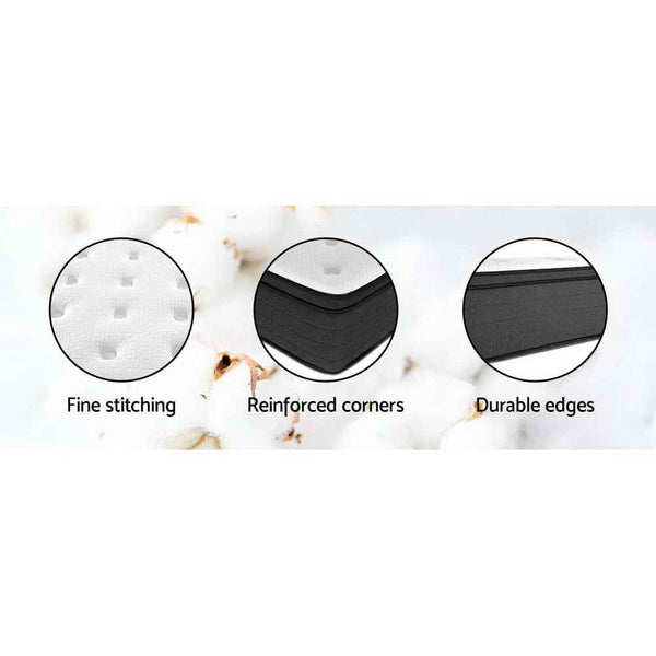 Giselle Bedding 34Cm Mattress Euro Top Queen Mattresses