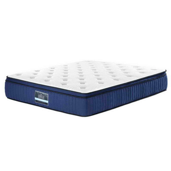 Giselle 34Cm Mattress Cool Gel Memory Foam 7 Zone King Mattresses