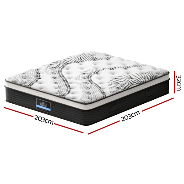 Giselle 32Cm Mattress Euro Top Super King Mattresses