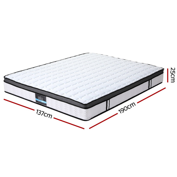 Giselle Mattress Cool Gel Foam 25Cm Double Mattresses