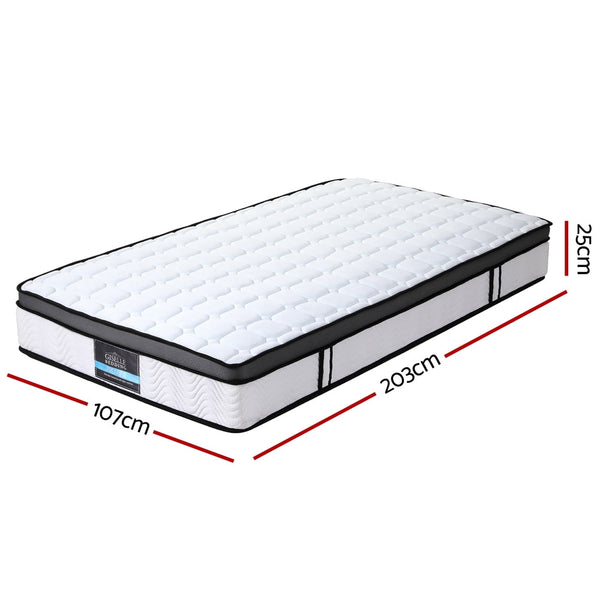 Giselle Mattress Cool Gel Foam 25Cm King Single Mattresses