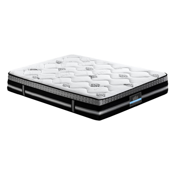Giselle Double Mattress 35Cm In A Box Pocket Spring Gel Memory Foam Mattresses