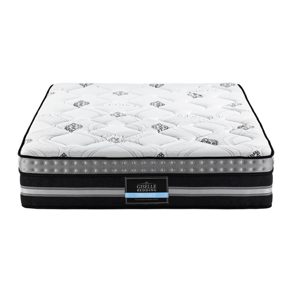 Giselle Double Mattress 35Cm In A Box Pocket Spring Gel Memory Foam Mattresses