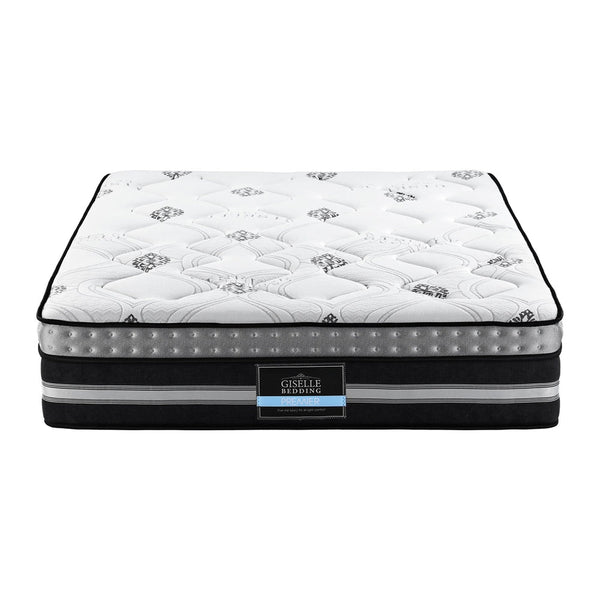Giselle Bedding King Mattress 35Cm Bed In A Box Pocket Spring Gel Memory Foam Mattresses