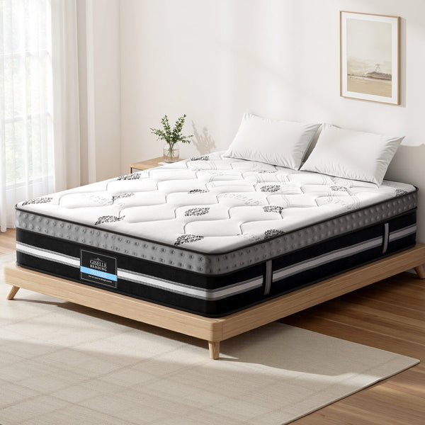 Giselle Bedding King Mattress 35Cm Bed In A Box Pocket Spring Gel Memory Foam Mattresses