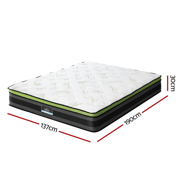 Giselle Mattress Cool Gel Foam 30Cm Double Mattresses
