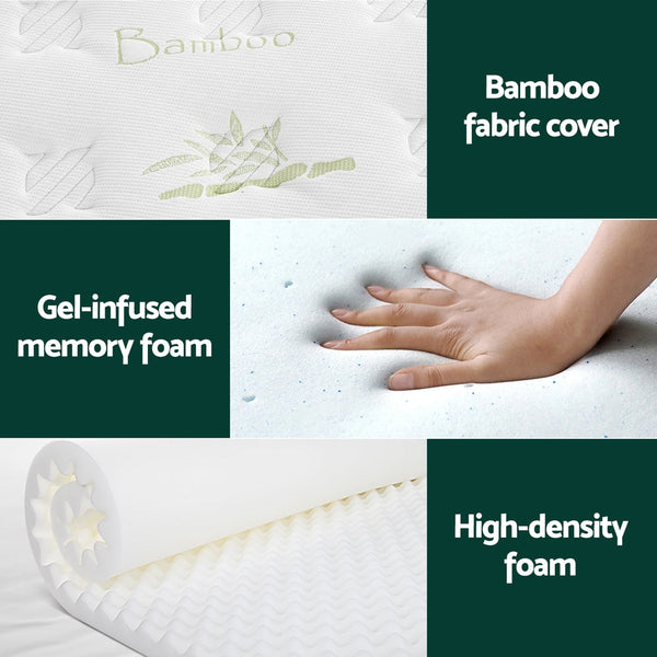 Giselle Mattress Cool Gel Foam 30Cm King Mattresses