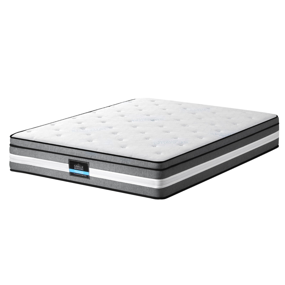 Giselle Bedding 30Cm Mattress Gel Foam Pocket Spring Queen Mattresses