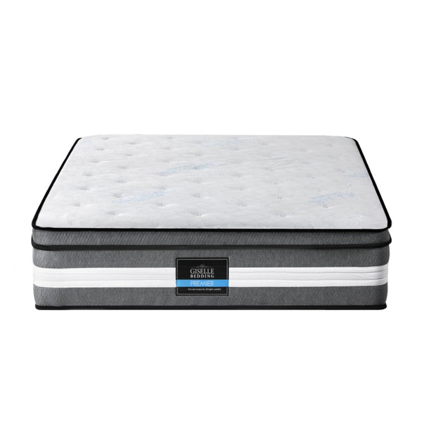 Giselle Bedding 30Cm Mattress Gel Foam Pocket Spring Single Mattresses