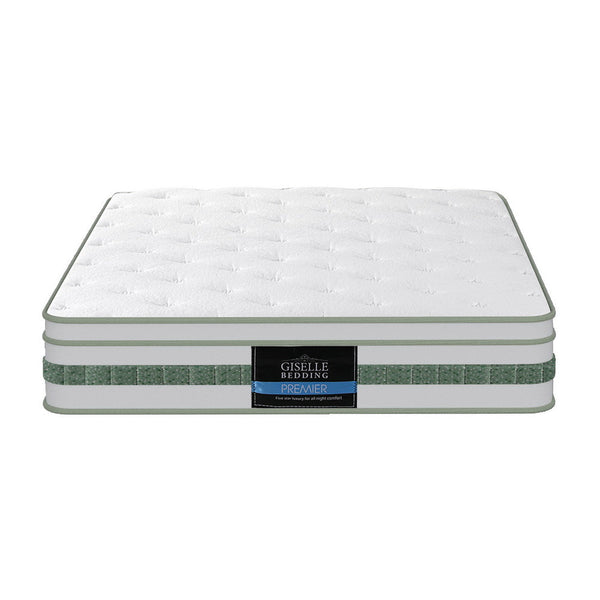 20Cm Giselle Mattress Single Green Tea Mattresses