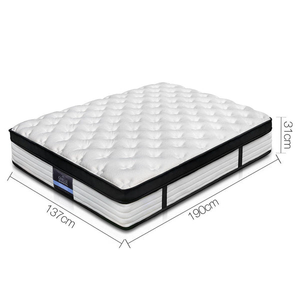 Giselle 31Cm Mattress Euro Top Double Mattresses
