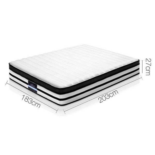 Giselle 27Cm Mattress Euro Top King Mattresses