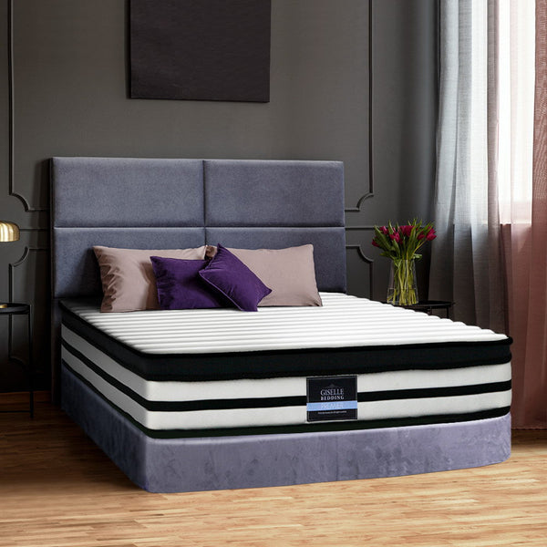 Giselle Bedding 27Cm Mattress Euro Top Queen Mattresses
