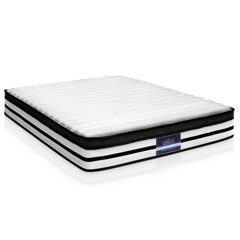 Giselle Bedding 27Cm Mattress Euro Top Queen Mattresses