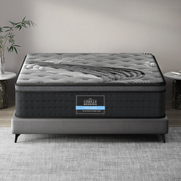 Giselle Bedding 34Cm Mattress Bamboo Cover Double Mattresses