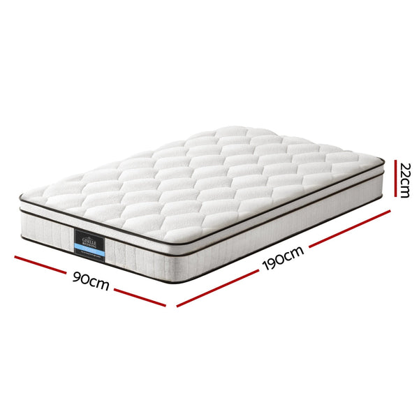 22Cm Giselle Mattress Single Size Mattresses