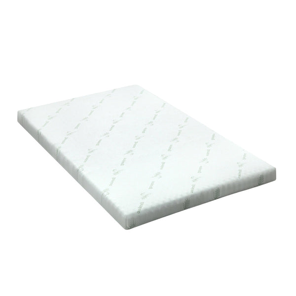 Giselle Memory Foam Mattress Topper Cool Gel 5Cm King Single Mattress Toppers & Protectors