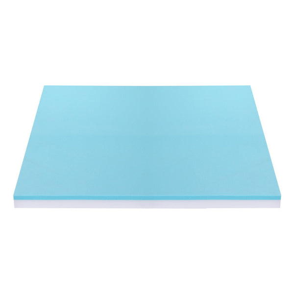 Giselle 8Cm Memory Foam Mattress Topper Gel Dual Layer Bamboo Double Mattress Toppers & Protectors