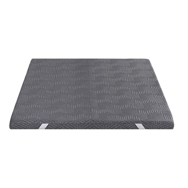 Giselle 8Cm Memory Foam Mattress Topper Gel Dual Layer Bamboo Double Mattress Toppers & Protectors
