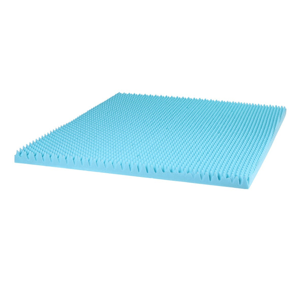Giselle 8Cm Memory Foam Mattress Topper Gel Egg Crate Bamboo Double Mattress Toppers & Protectors
