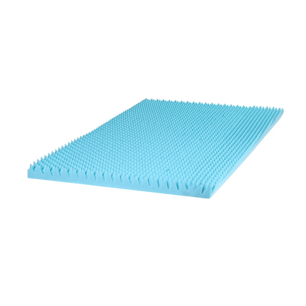Giselle 8Cm Memory Foam Mattress Topper Gel Egg Crate Bamboo Double Mattress Toppers & Protectors