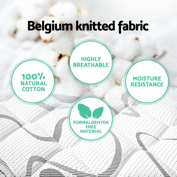 Giselle Bedding 30Cm Mattress Medium Firm King Mattresses