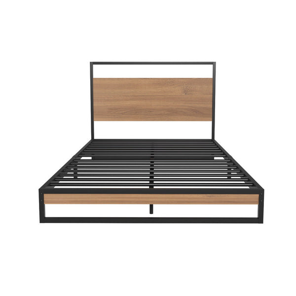 Artiss Metal Bed Frame King Single Size Platform With Mattress King Bed Frames
