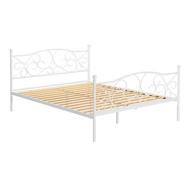 Artiss Bed Frame Queen Size Metal Groa Queen Bed Frames