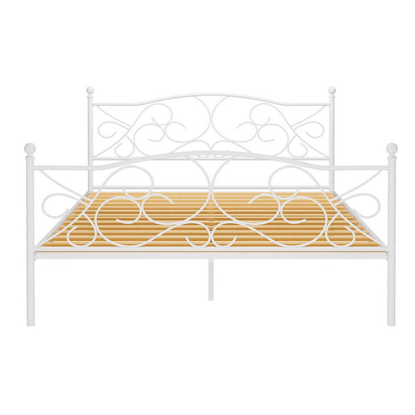 Artiss Bed Frame Queen Size Metal Groa Queen Bed Frames
