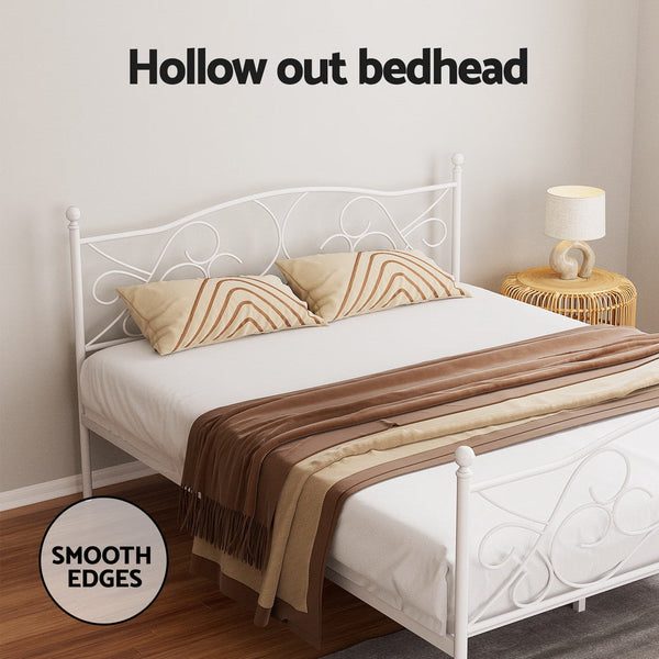 Artiss Bed Frame Queen Size Metal Groa Queen Bed Frames