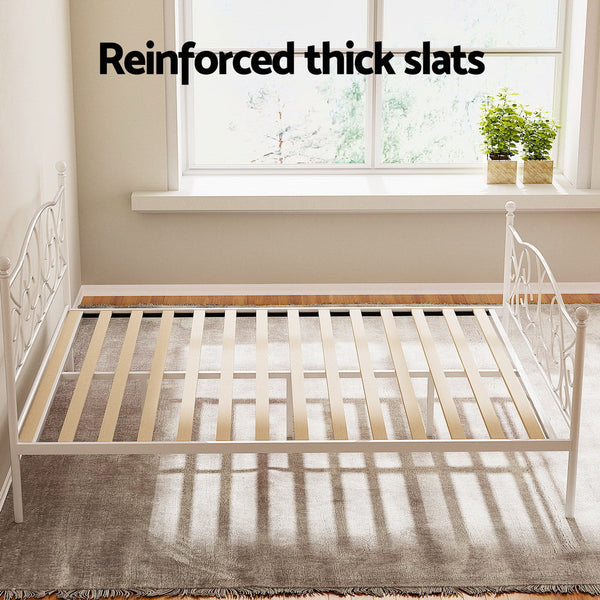 Artiss Bed Frame Queen Size Metal Groa Queen Bed Frames