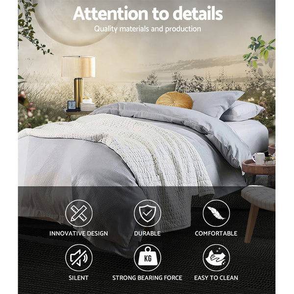 Artiss Bed Frame Metal Base Oslo King Single King Single Bed Frames