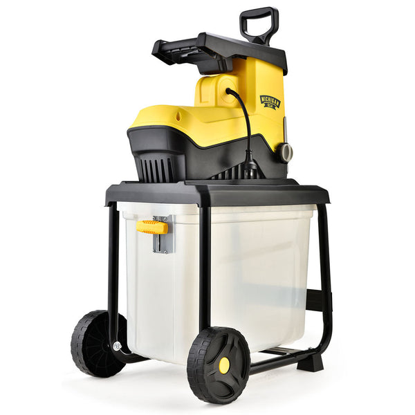 Michigan 2400W Electric Mulcher Crushing Garden Shredder Chipper Chippers Shredders Mulchers