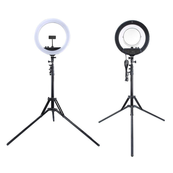 12 Inch Two Colour Dimmable Ring Fill Light With Tripod 28W 100 240V Tripods & Monopods