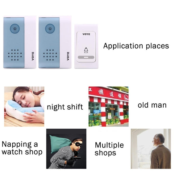 Smart Wireless Doorbell With Dual Receiver For Home Access And Surveillance Smart Doorbells