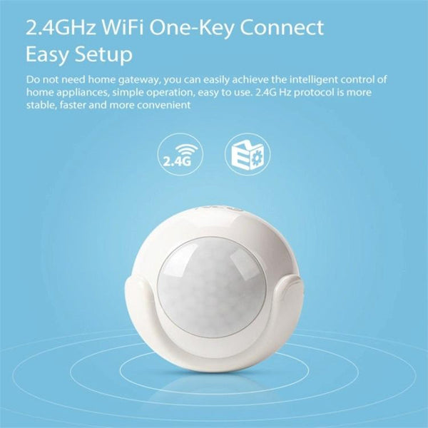 Wireless Wifi Pir Motion Sensor With Ultra Bright Red Led Sensors & Motion Detectors